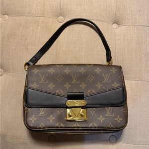 New Monogram Brown and Black Shoulder Bag